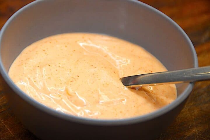hjemmelavet burgerdressing