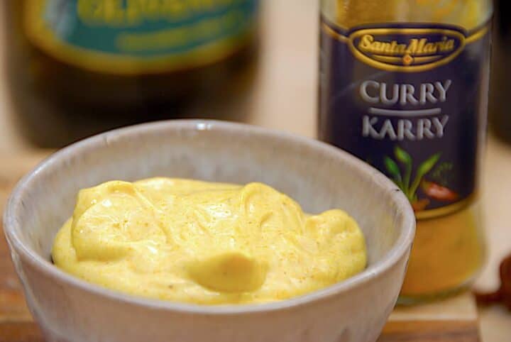 hjemmelavet karrydressing