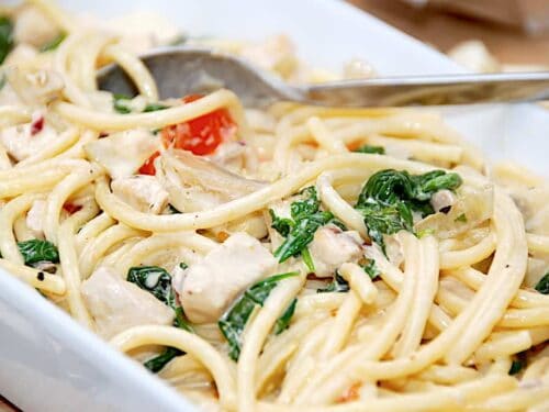pasta med artiskokker