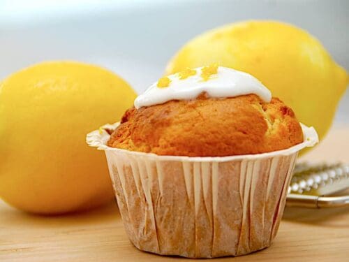 billederesultat for citronmuffins