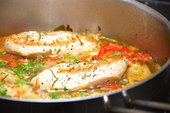 kyllingfilet i agrodolce