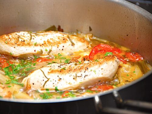 kyllingfilet i agrodolce