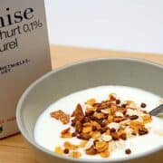 Billede med yoghurt.