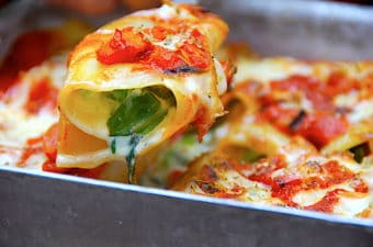 cannelloni med spinat