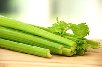 Billede med bladselleri.