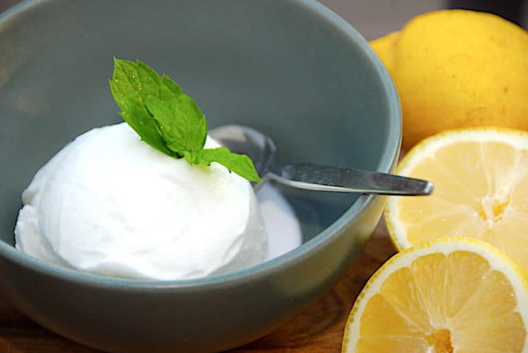 billederesultat for citronsorbet