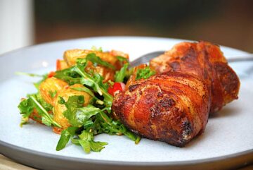 billederesultat for baconfrikadeller