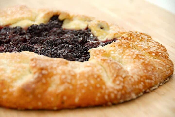 brombær galette