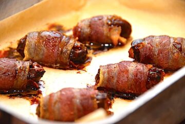 billederesultat for dadler med bacon
