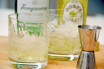 Billede af gimlet drink.