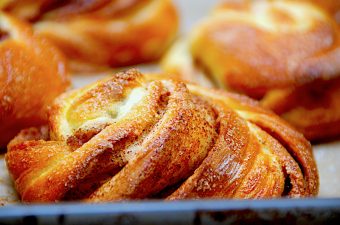 billede med kanelsnurrer
