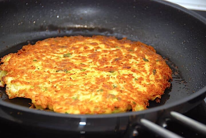 billede med kartoffelpandekage
