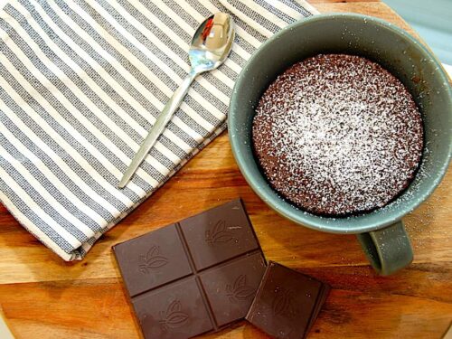 billederesultat for mug cake verdens hurtigste chokoladekage
