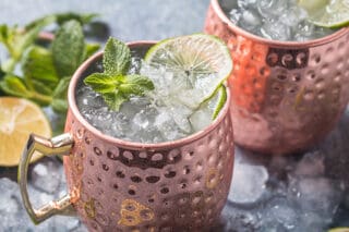 billede med Moscow Mule drink