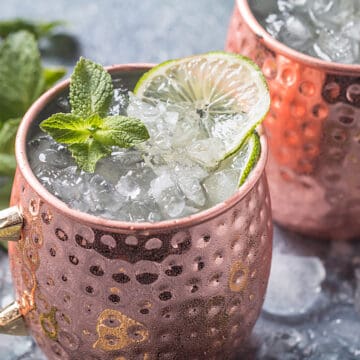 billede med Moscow Mule drink