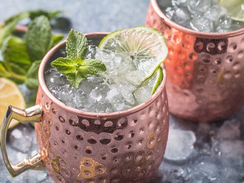 billede med Moscow Mule drink