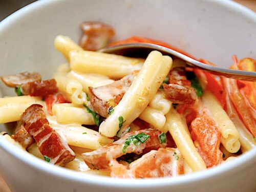 billederesultat for pasta med svampe