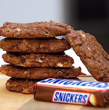 billederesultat for Snickers cookies