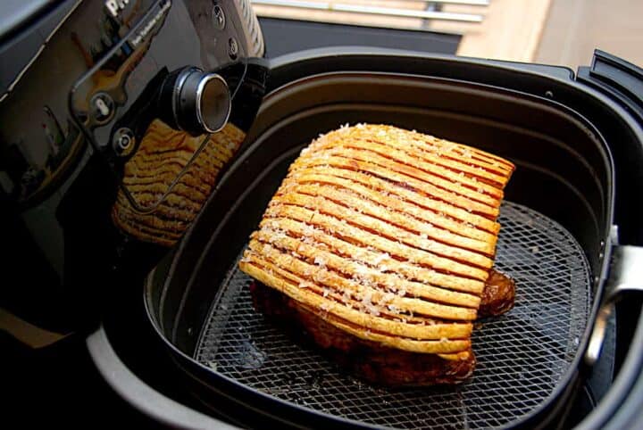 billederesultat for flæskesteg i Airfryer