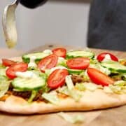 billederesultat for salatpizza