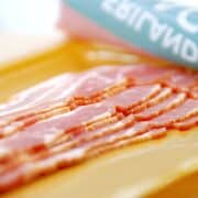 billede til bacon i mikroovn