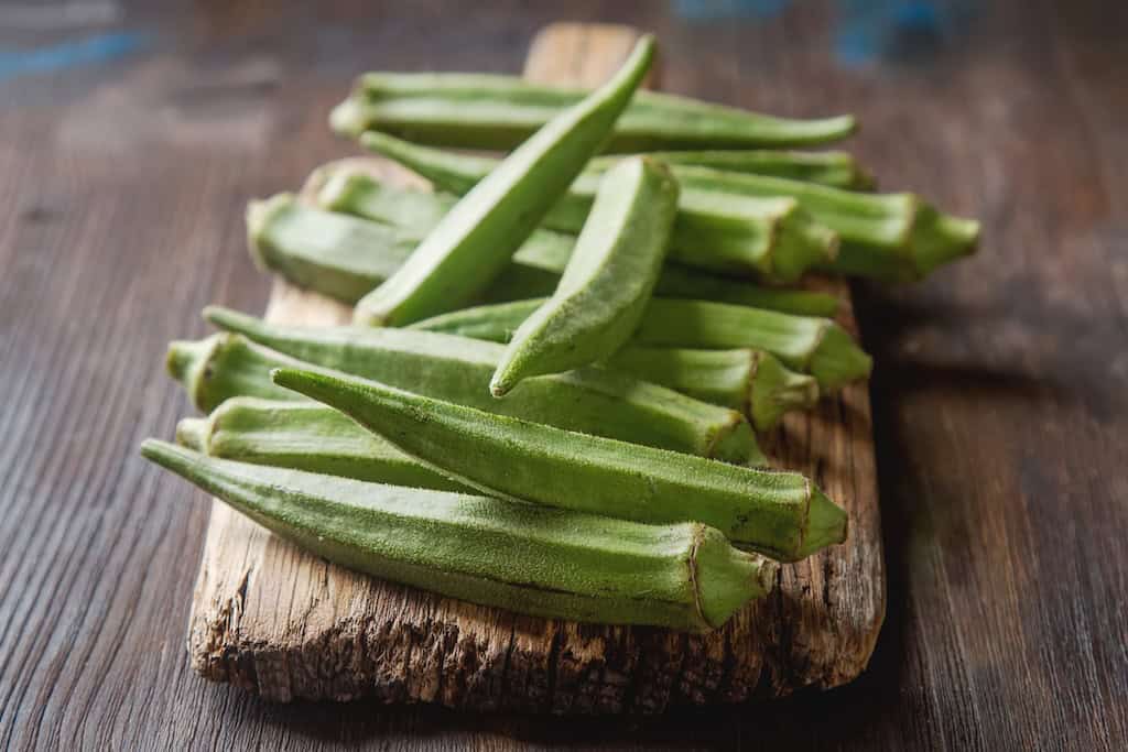 Billede af okra.