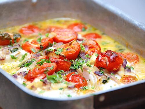 torsk i fad med pasta børnevenlig fiskeret