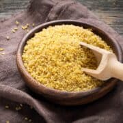 Billede med bulgur.