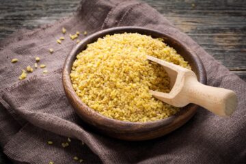 Billede med bulgur.