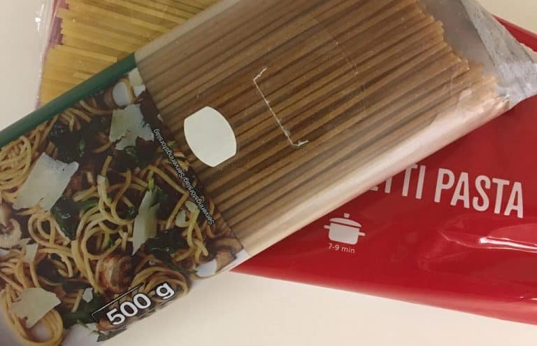 Fuldkornspasta og hvid pasta