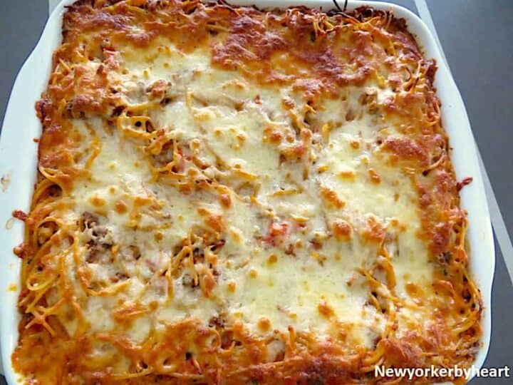 cremet spaghetti i fad