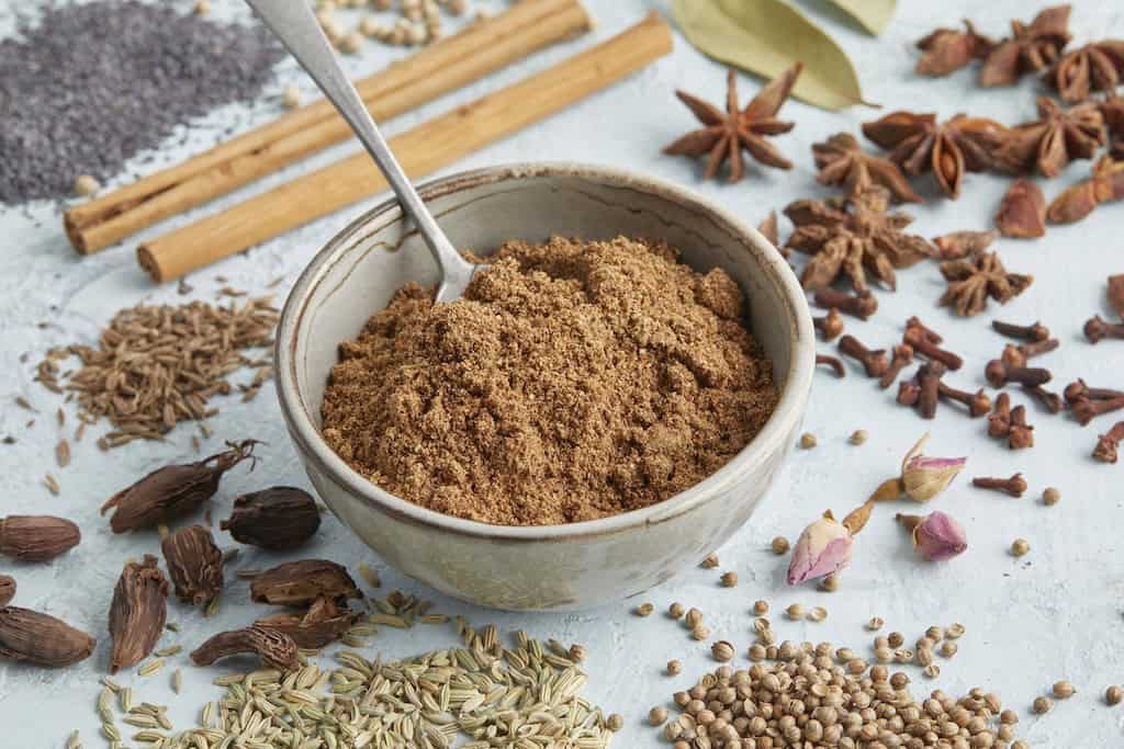 Billede med Garam Masala.
