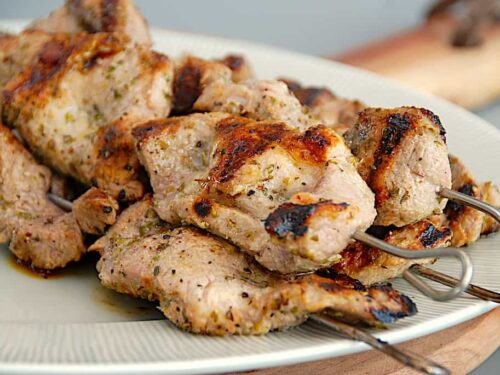 græske souvlaki spyd