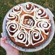 billede med amerikanske kanelsnegle