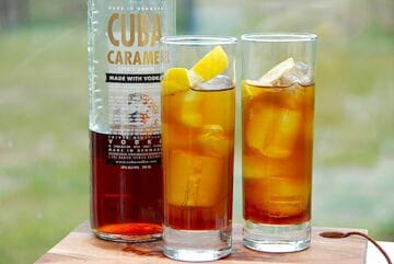 Billede af Matador drink med Cuba Caramel.