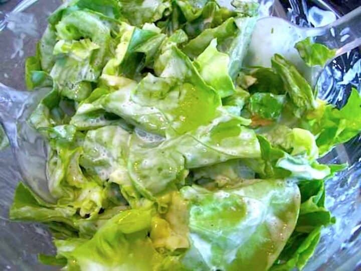 billede med mormor salat