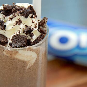 Oreo milkshake