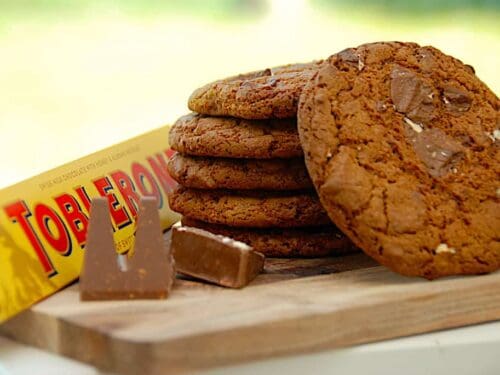 Toblerone cookies