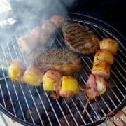 kartoffelspyd med bacon og rosmarin
