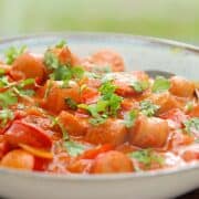 billederesultat for pølsemandens gryderet med pølser og paprika