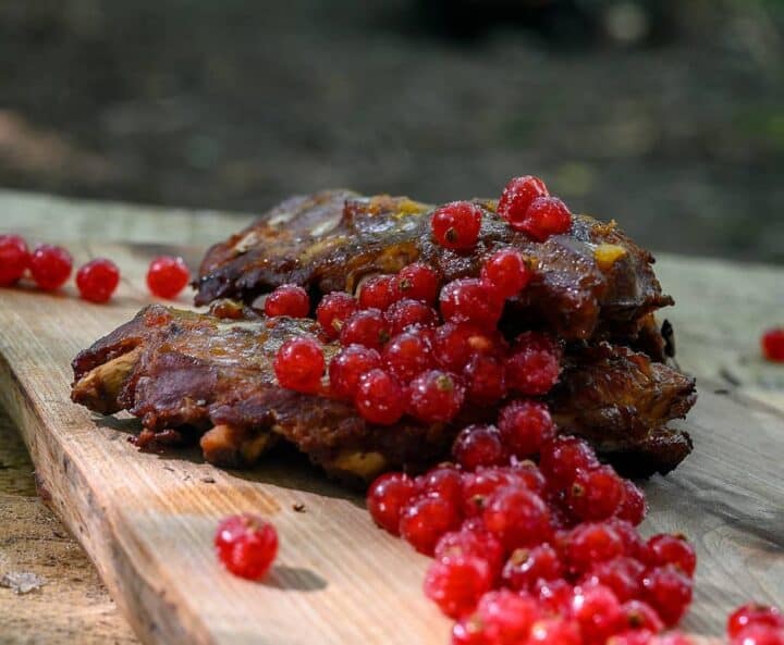 Ribben med ribs - mad over bål