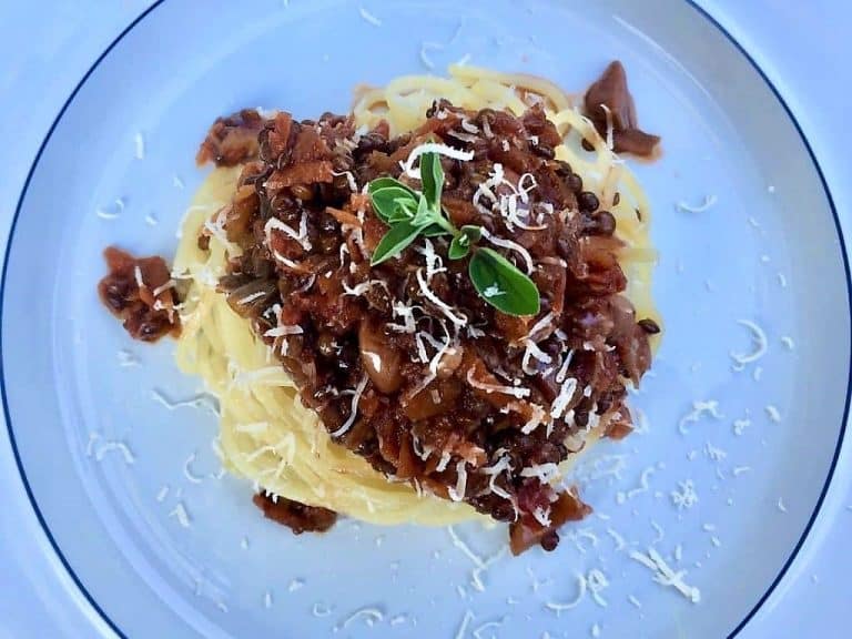 Beluga bolognese