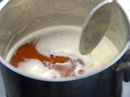 billede med brunet smør