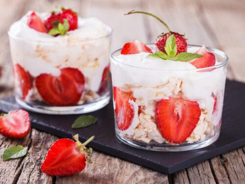 eton mess opskrift