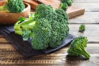 Billede med broccoli.