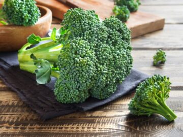 Billede med broccoli.