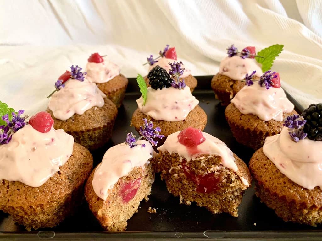 Earl Grey cupcahes