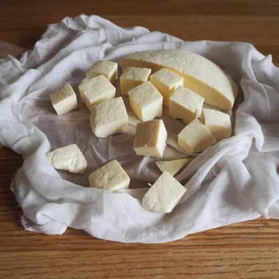 Hjemmelavet paneer
