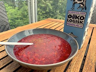 billede med ribsgrød