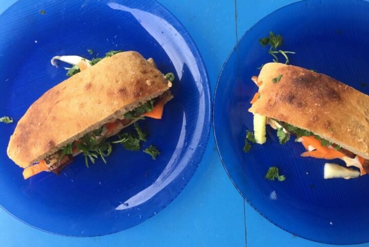 Bahh mi sandwich